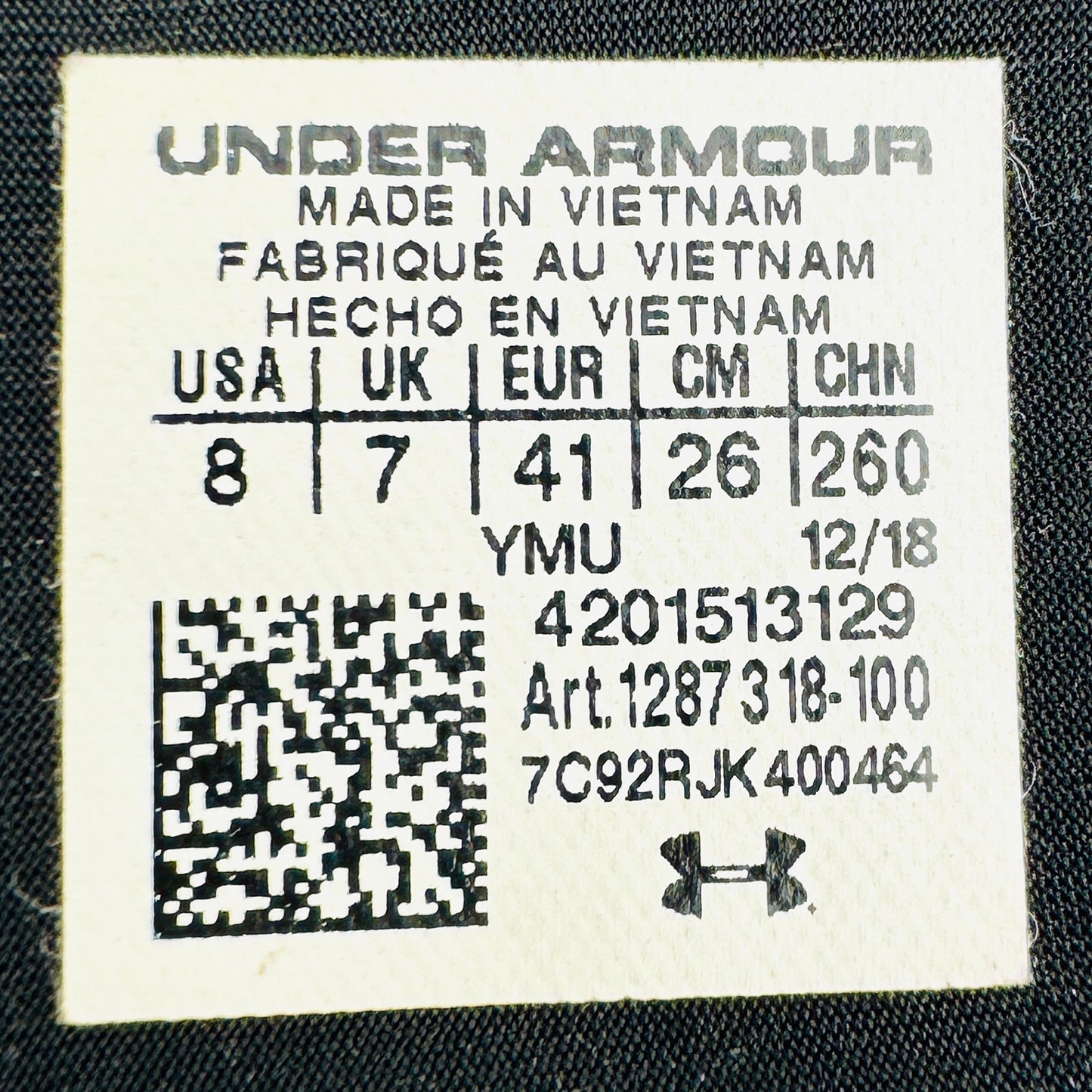 Under Armour Ignite 5 Slippers (Size 41) - 1287318-100