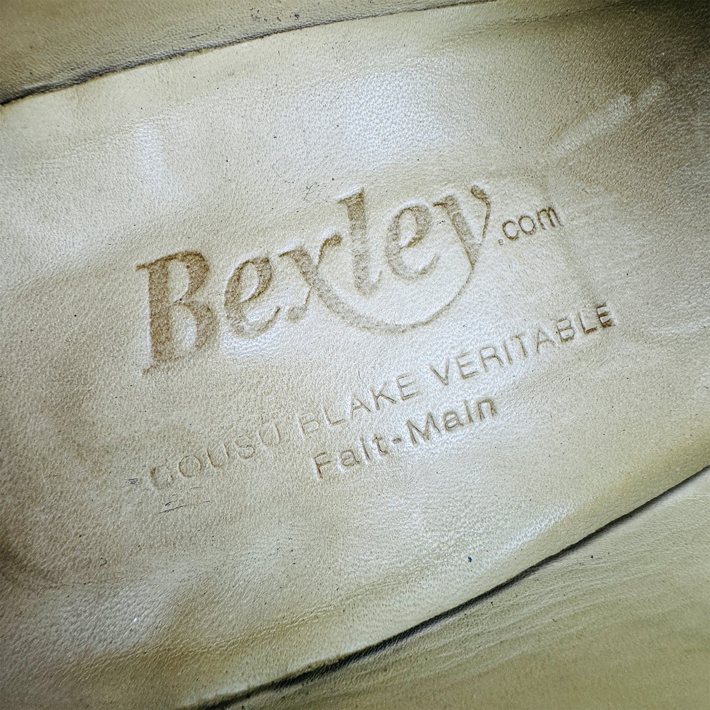 Bexley Men's Black Leather Oxfords (Size 43)