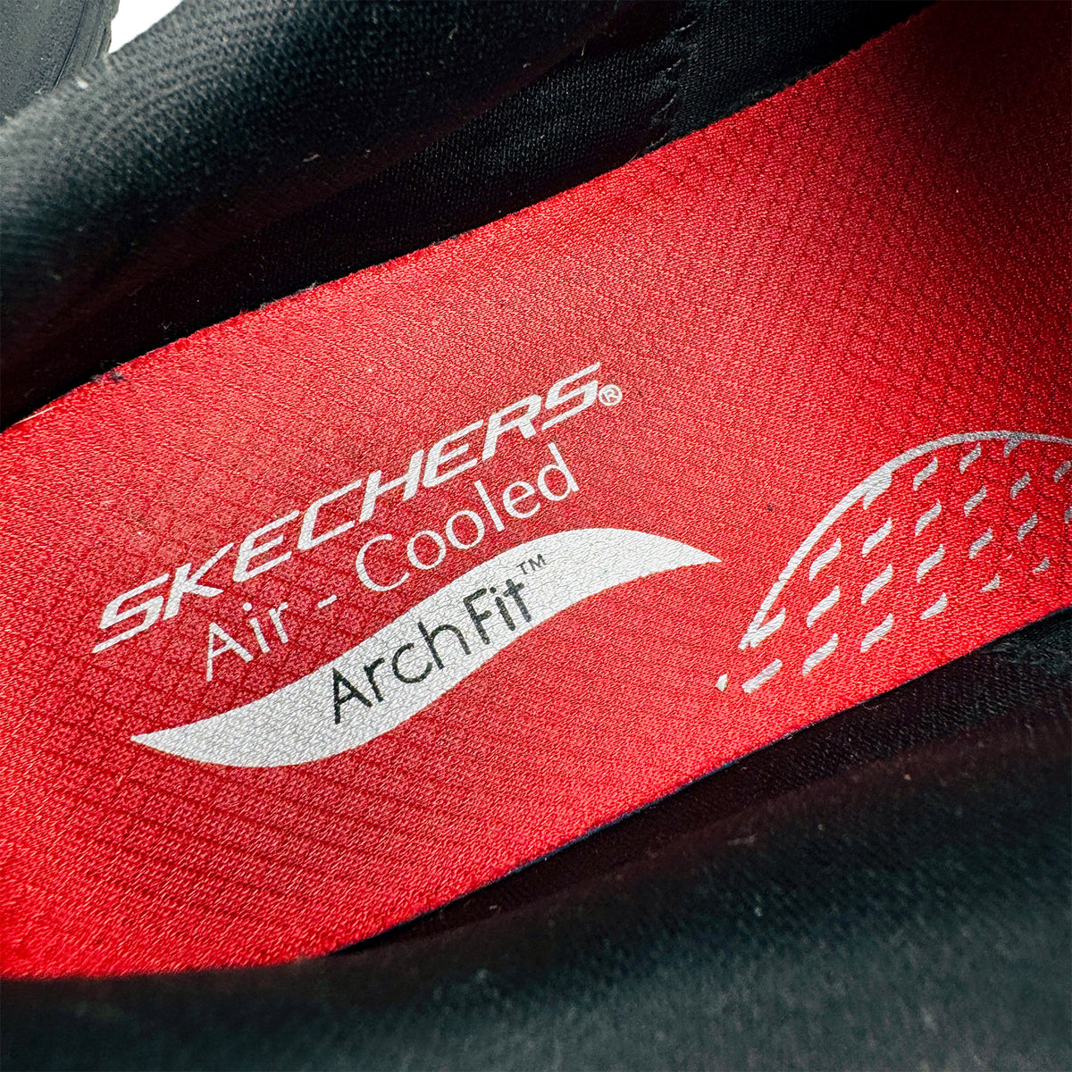 Skechers Arch Comfort Black Sneakers (Size 42.5) - 16909-BBK