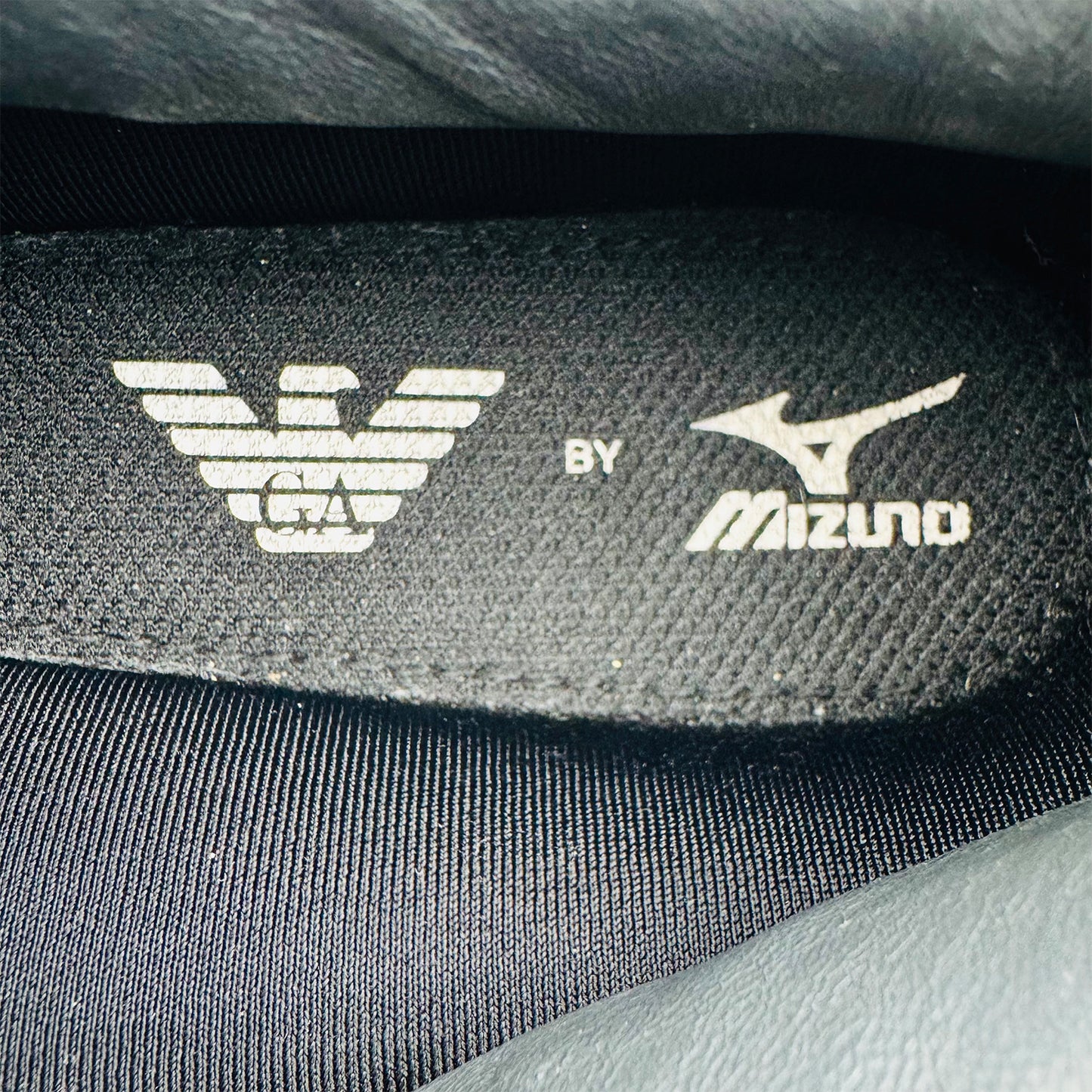 Emporio Armani X Mizuno Black Shoes (Size 43/43.5)