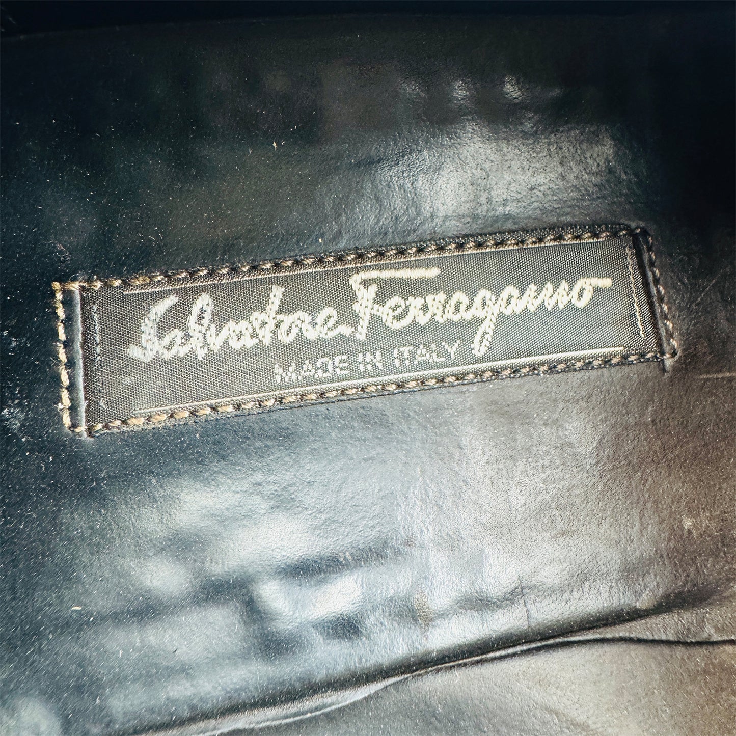 Salvatore Ferragamo Dark Brown Gancini Loafers (Size 44/44.5)