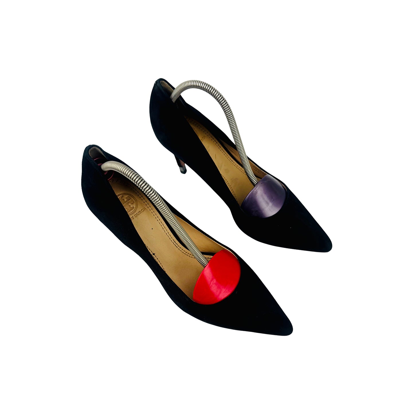 Tory Burch Greenwich Black Heel Pumps (Size 37)