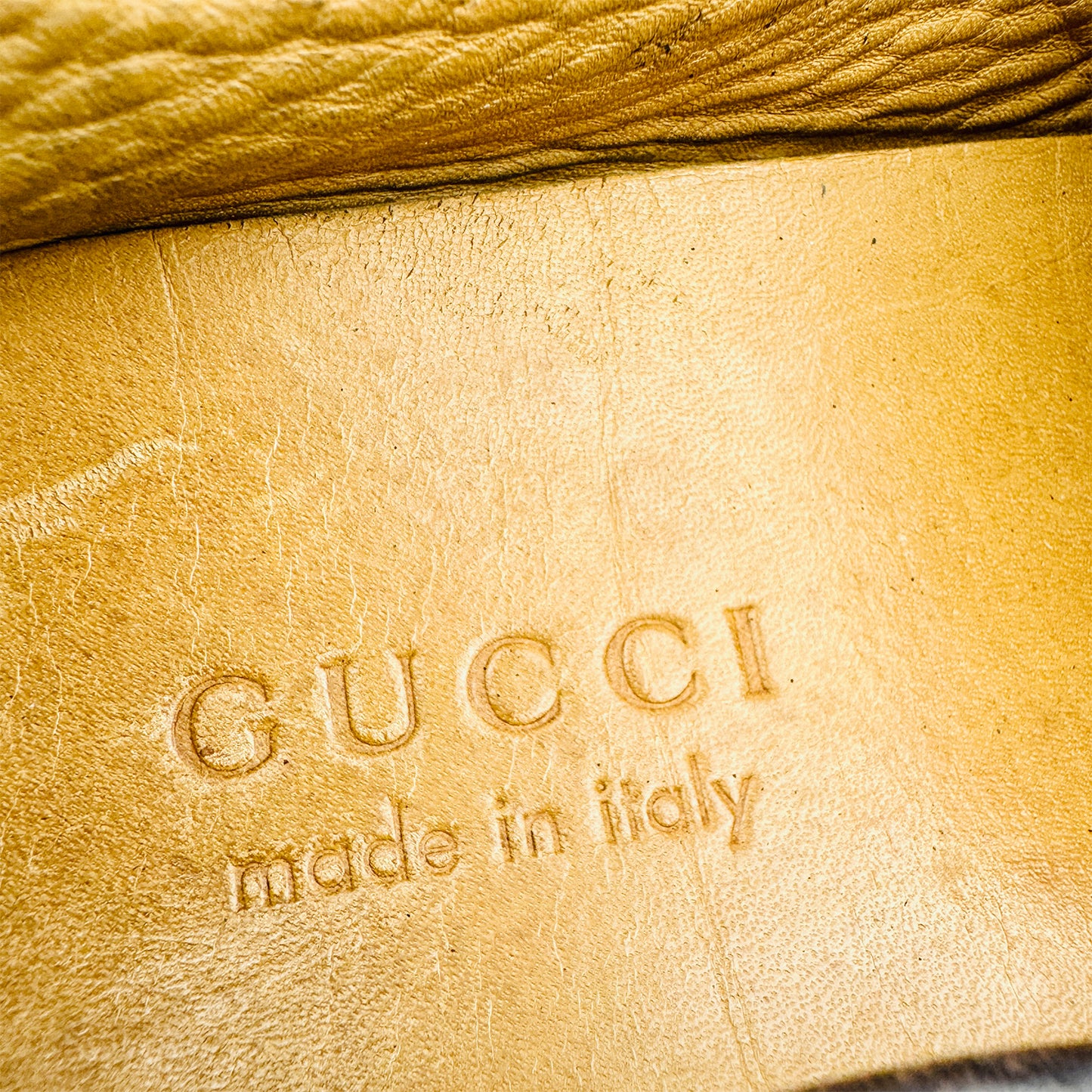 Gucci Black Leather Loafers (Size 39) - 322929