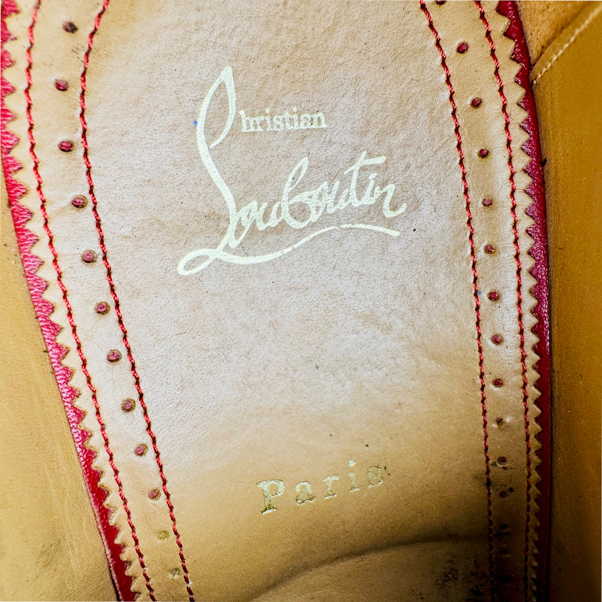 Christian Louboutin Greggo Leather Oxfords (Size 42.5) - 3240596BK01