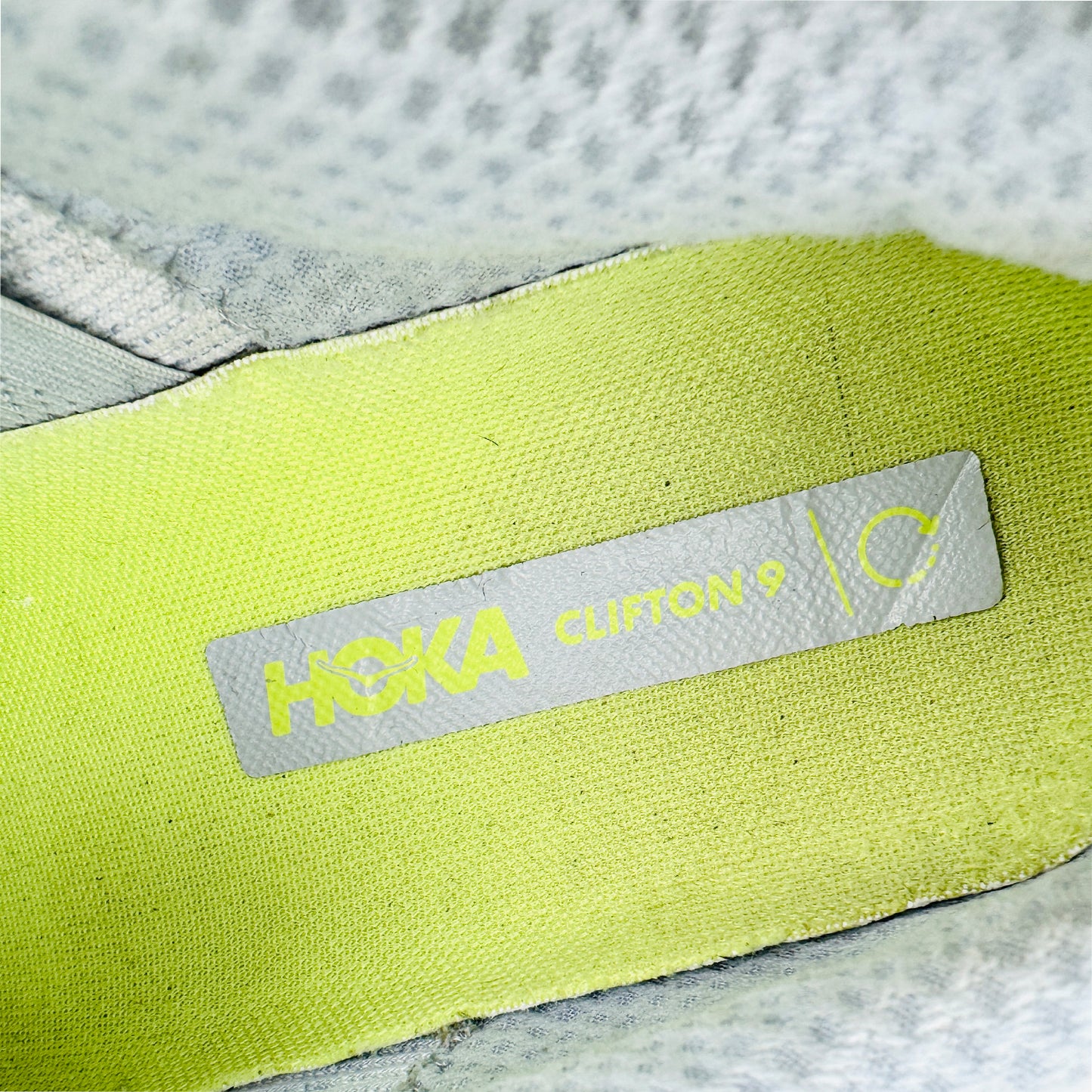 Hoka Clifton 9 Shoes (Size 40.5) - 1127896 GLLS