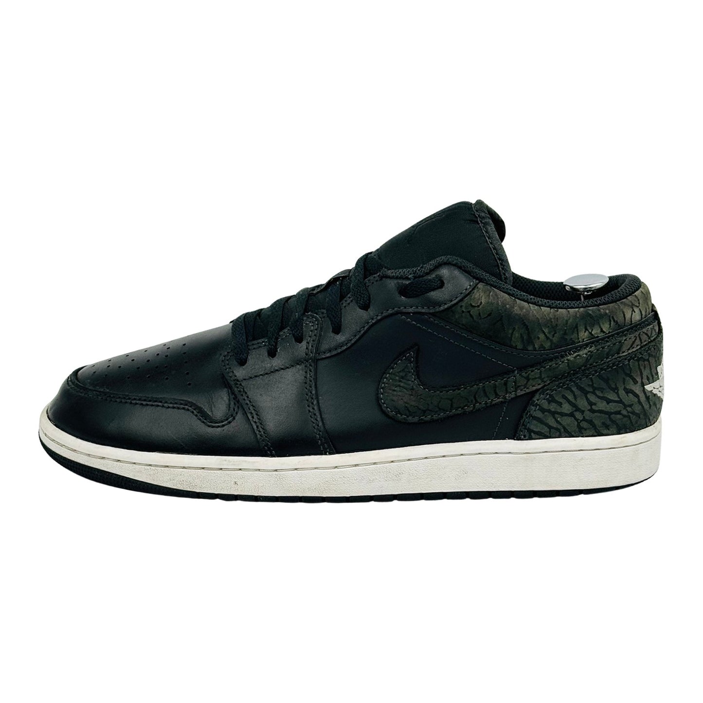 Nike Air Jordan 1 Low SE "Black Elephant" Sneakers (Size 46) - FB9907-001