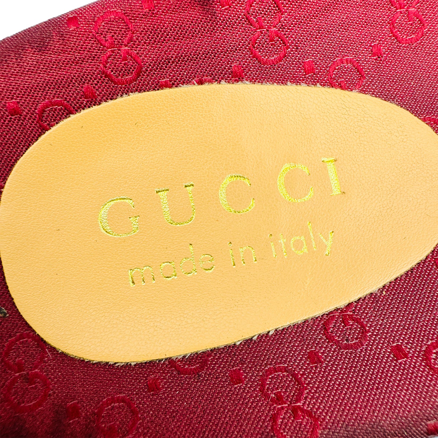 Gucci Angelina GG Supreme Platform Slides (Size 39)