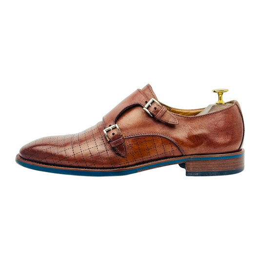 Giorgio 1958 Men's Brown Leather Shoes (Size 42.5)