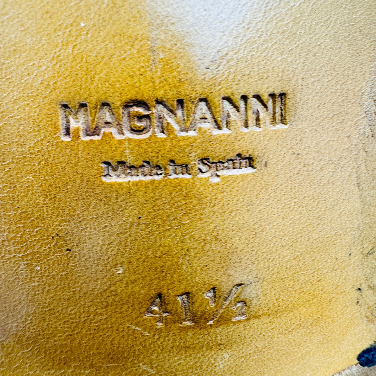 Magnanni Men's Alligator Leather Derby Shoes (Size 42/42.5)