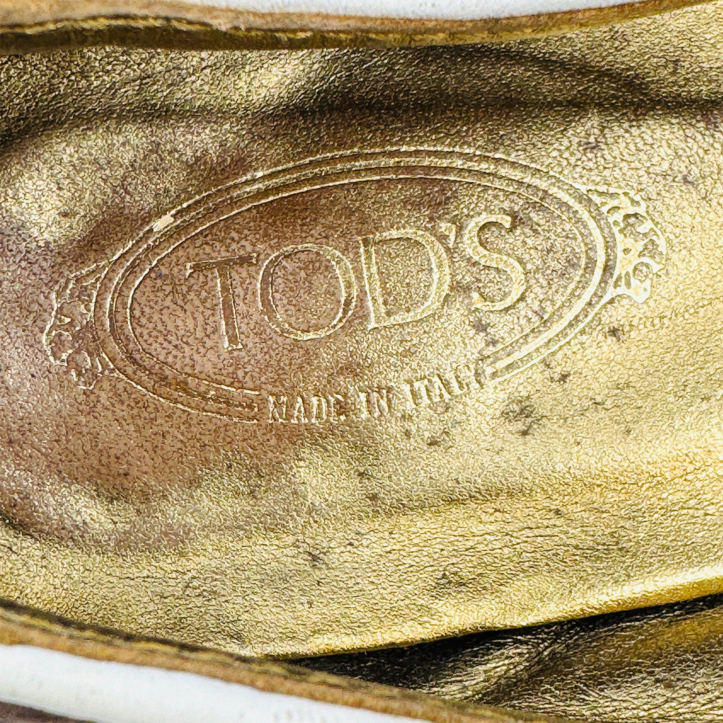 Tod's Brown Quilted Suede Moccasins (Size 37.5)