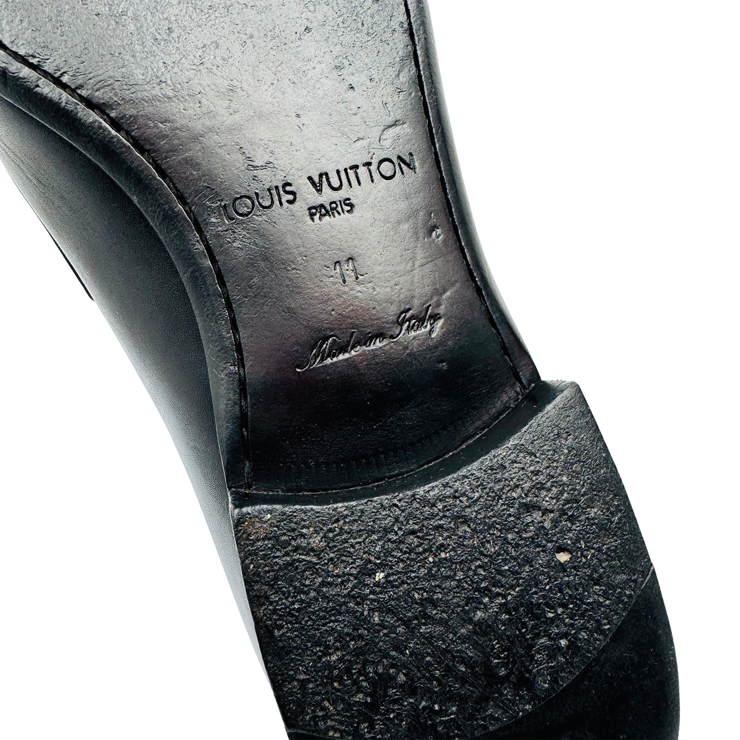 Louis Vuitton Men's Griffith Black Loafers (Size 45/45.5)