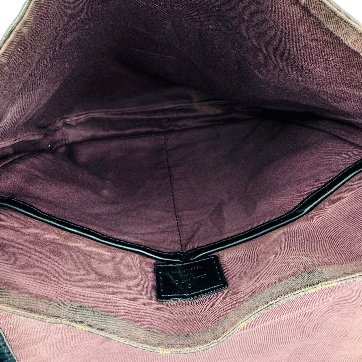 Louis Vuitton Macassar Bass MM Messenger Bag