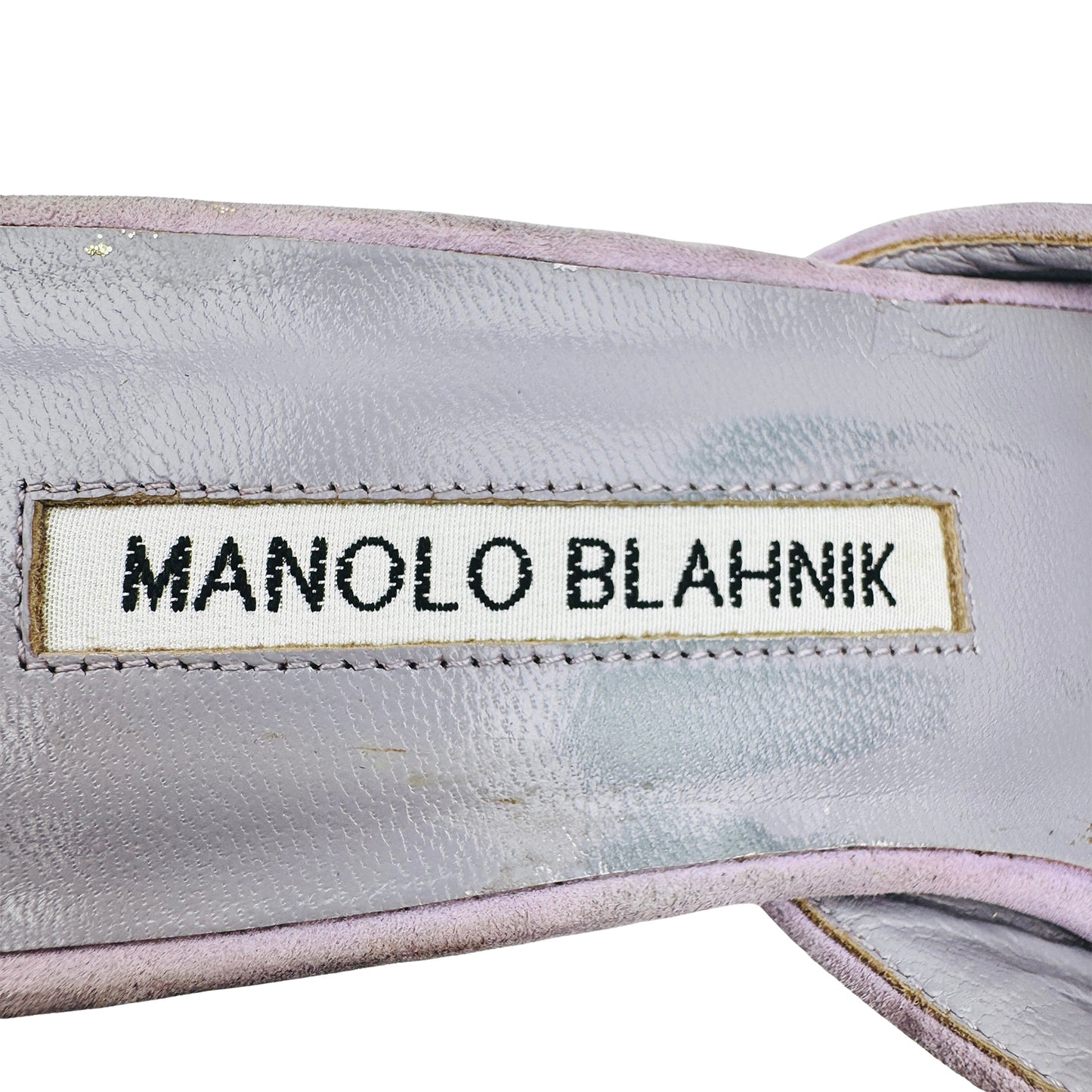 Manolo Blahnik Women's Lavender Heels (Size 36)