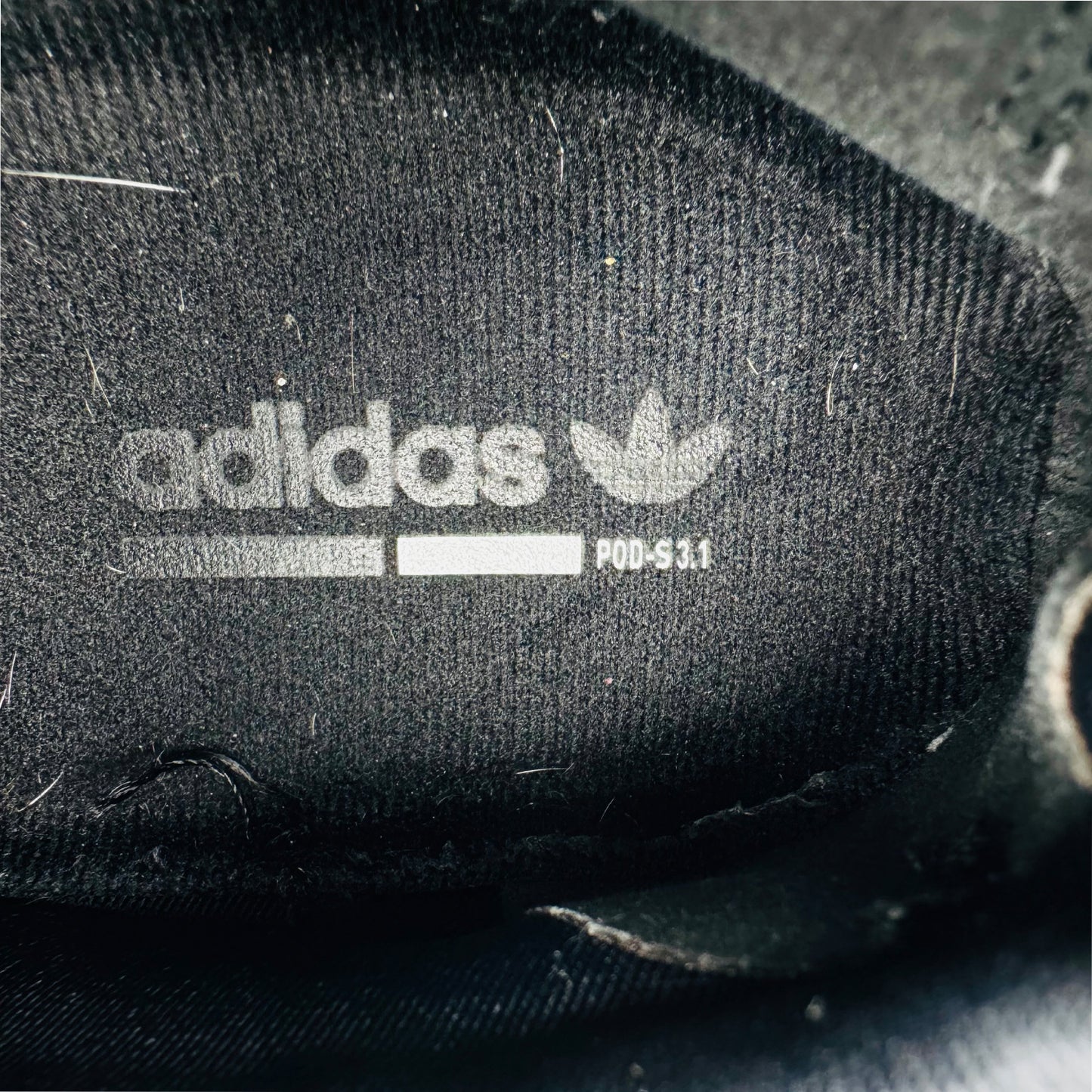 Adidas POD S3.1 Core Black Shoes (Size 38) - DB2930