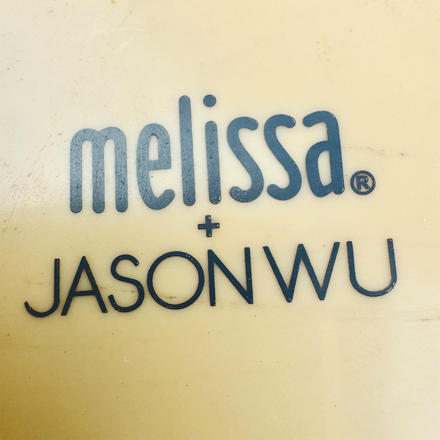 Melissa X Jason Wu Off-White Flip Flops (Size 36)