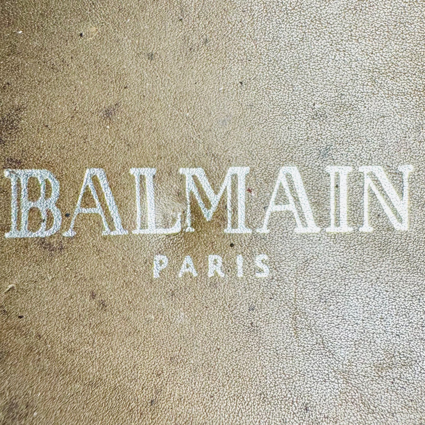 Balmain Men's Brown Leather Brogue Shoes (Size 40)