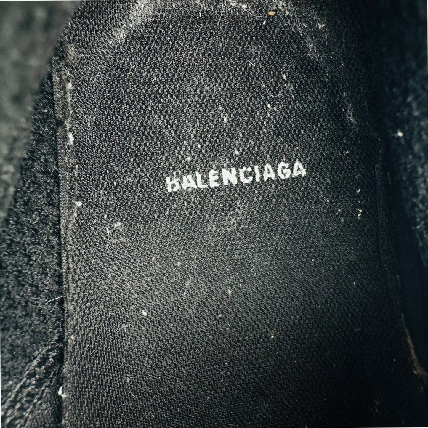 Balenciaga 3XL 'Black Silver' Shoes (Size 42) - 734734