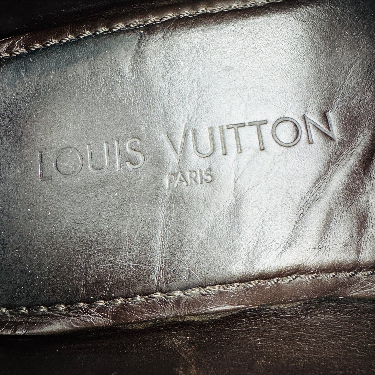 Louis Vuitton Monte Carlo Dark Brown Suede Loafers (Size 42.5)