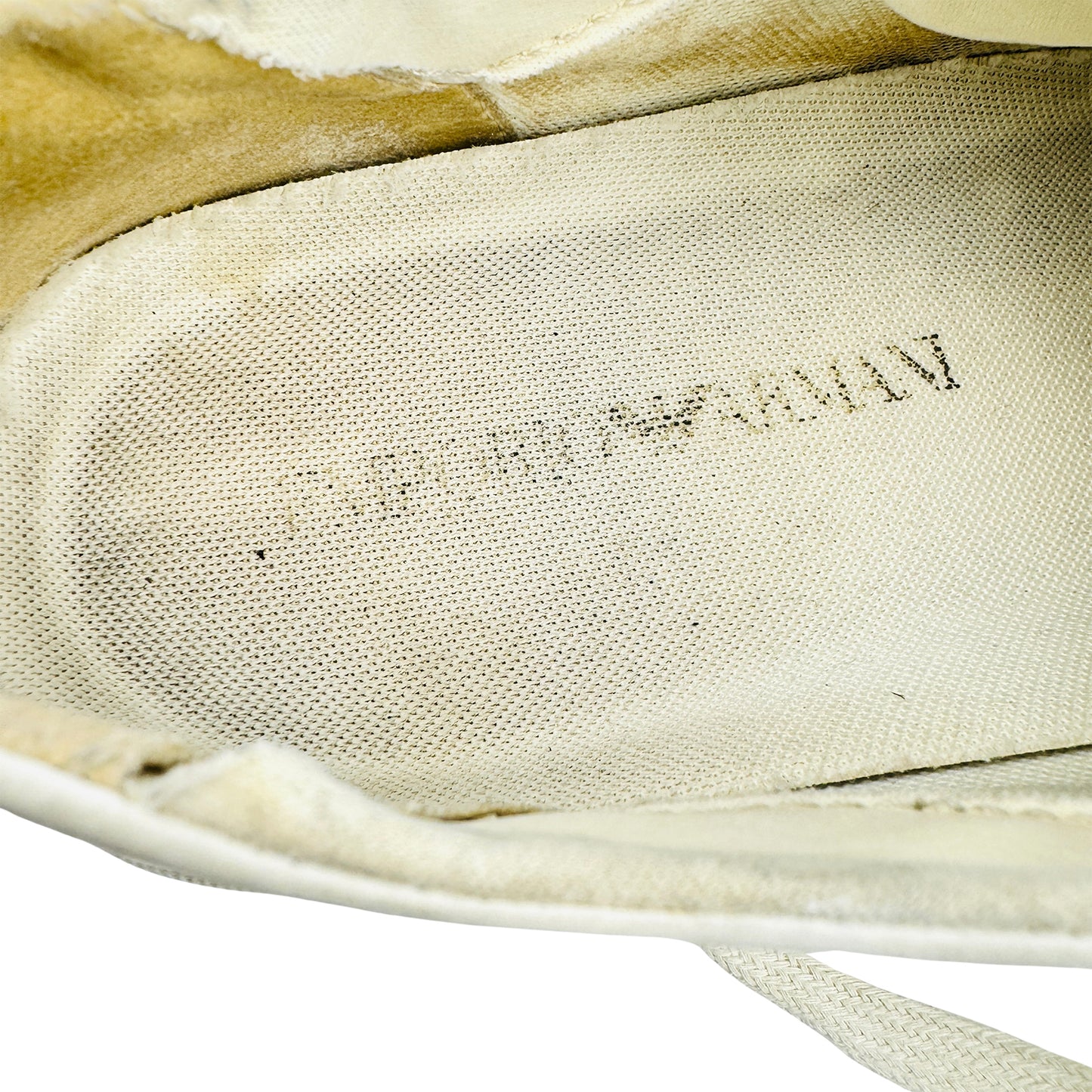 Emporio Armani Men's White Sneakers (Size 43)