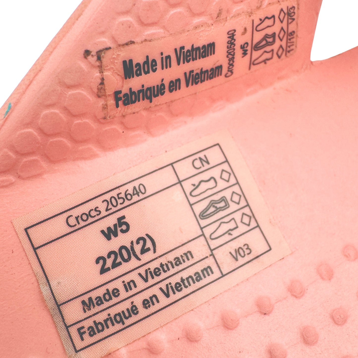 Crocs Kadee Seasonal Graphic Flip Flops (Size 35/36) - 205640