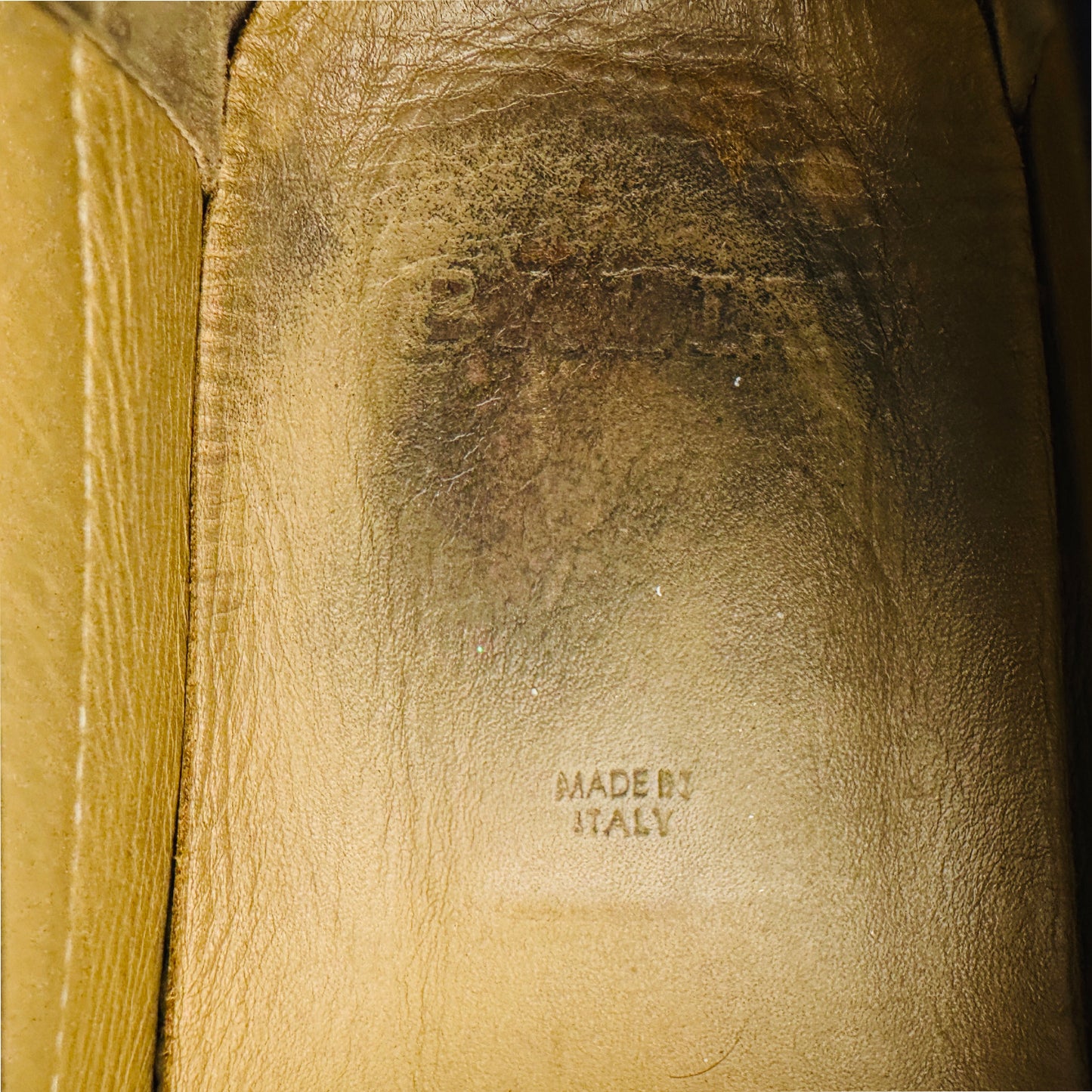 Bally Men's Pebbled Leather Penny Loafers (Size 46/46.5)