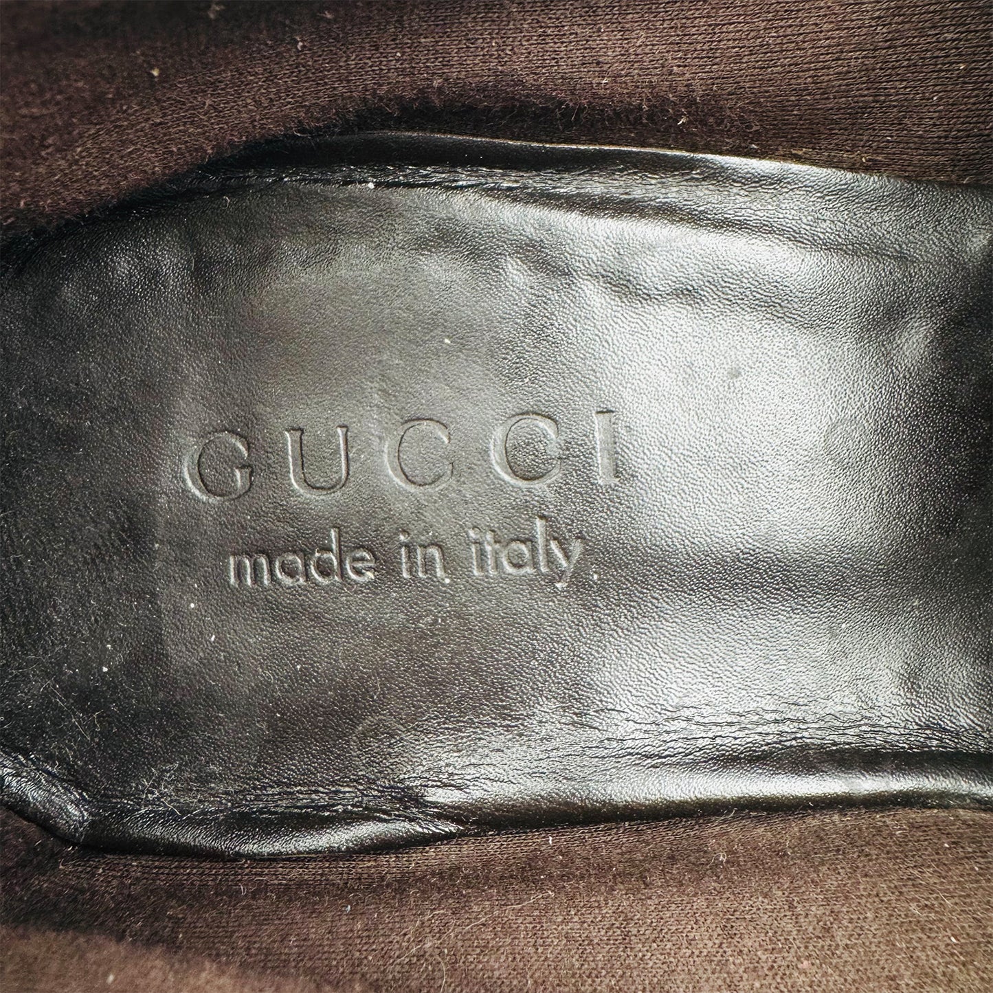 Gucci Men's Beige GG Canvas Loafers (Size 42)