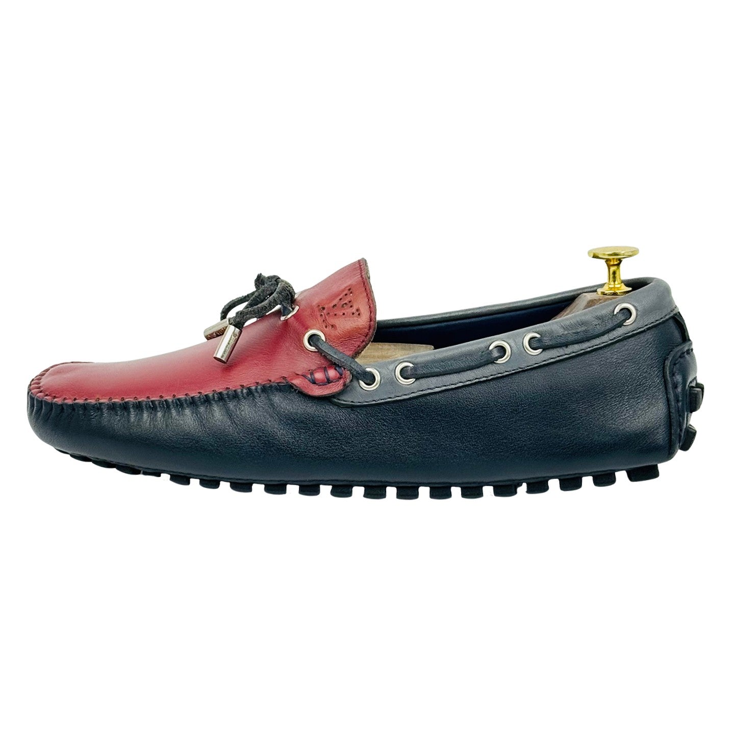 Louis Vuitton Men's Tri-Color Leather Loafer (Size 42)