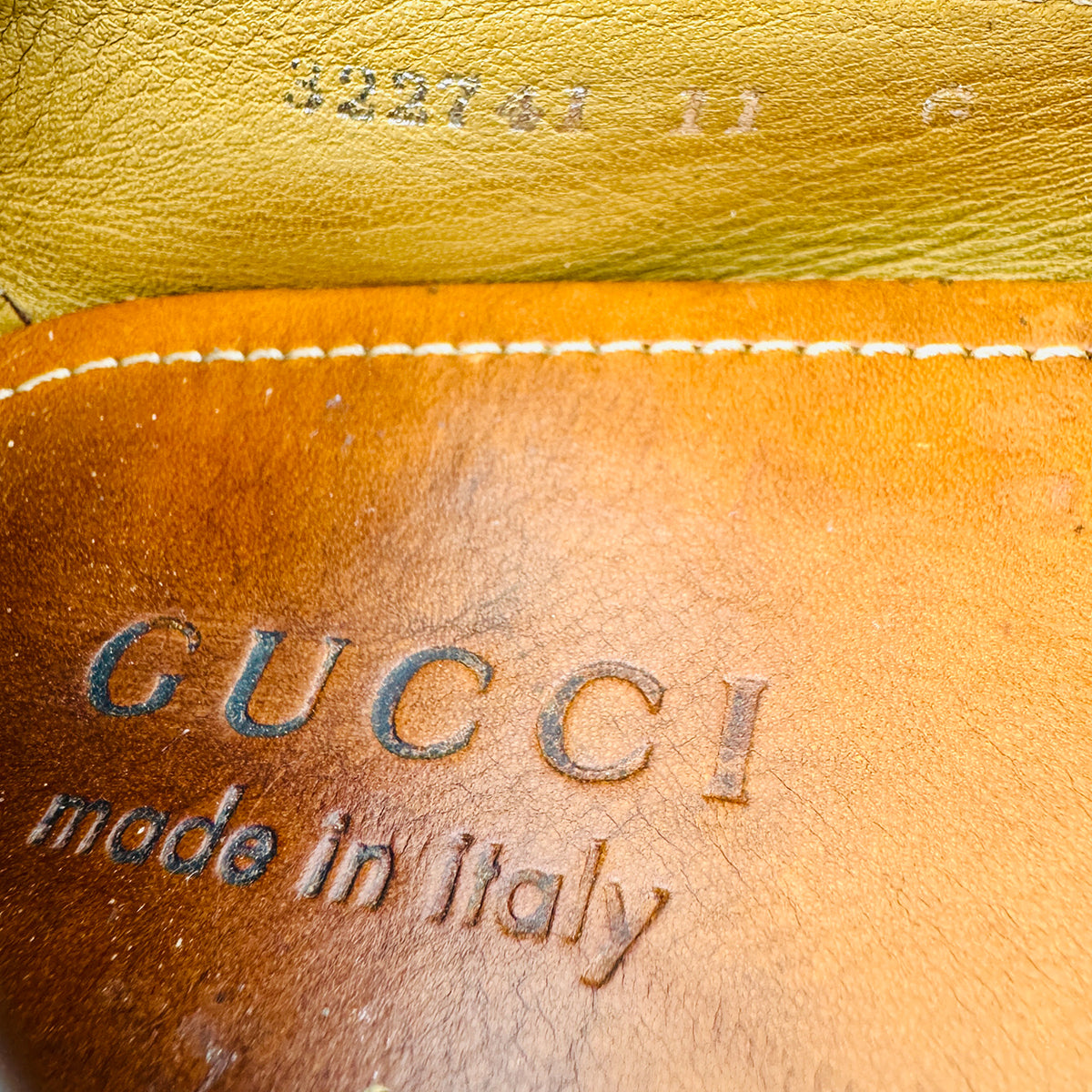 Gucci Damo Horsebit Driver Loafers (Size 45/45.5) - 322741