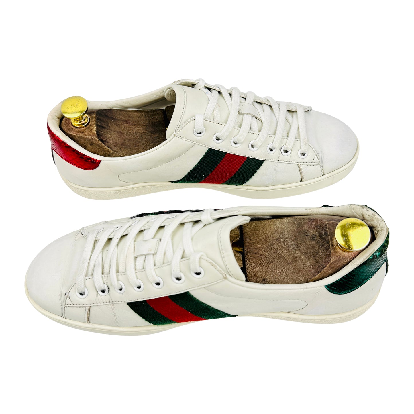 Gucci Ace 'Embroidered Snake' Sneakers (Size 40) - 456230