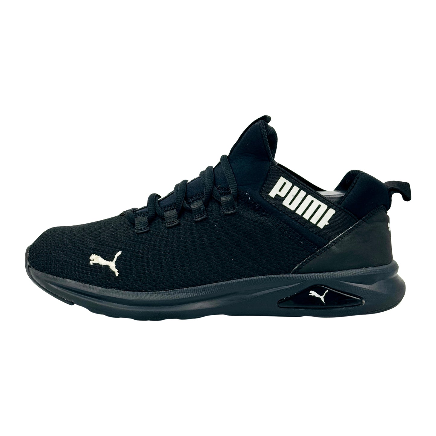 Puma Enzo 2 Clean 'Black White' Shoes (Size 42.5) - 377126-01
