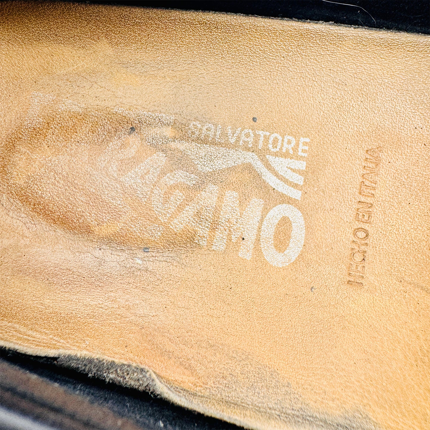 Salvatore Ferragamo Gancini Bit Black Loafers (Size 39/39.5)