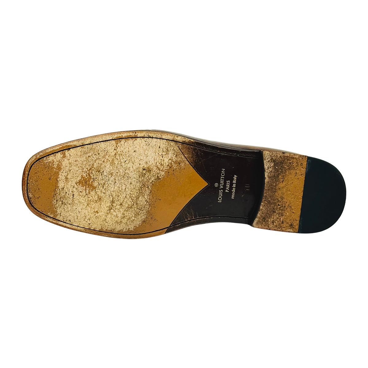 Louis Vuitton Major Burnished Brown Italian Loafers (Size 44.5/45)