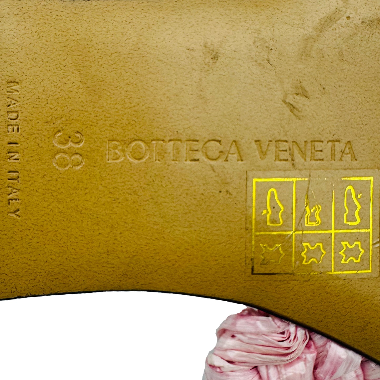 Bottega Veneta Raffia Stretch Sandal Slippers (Size 38)