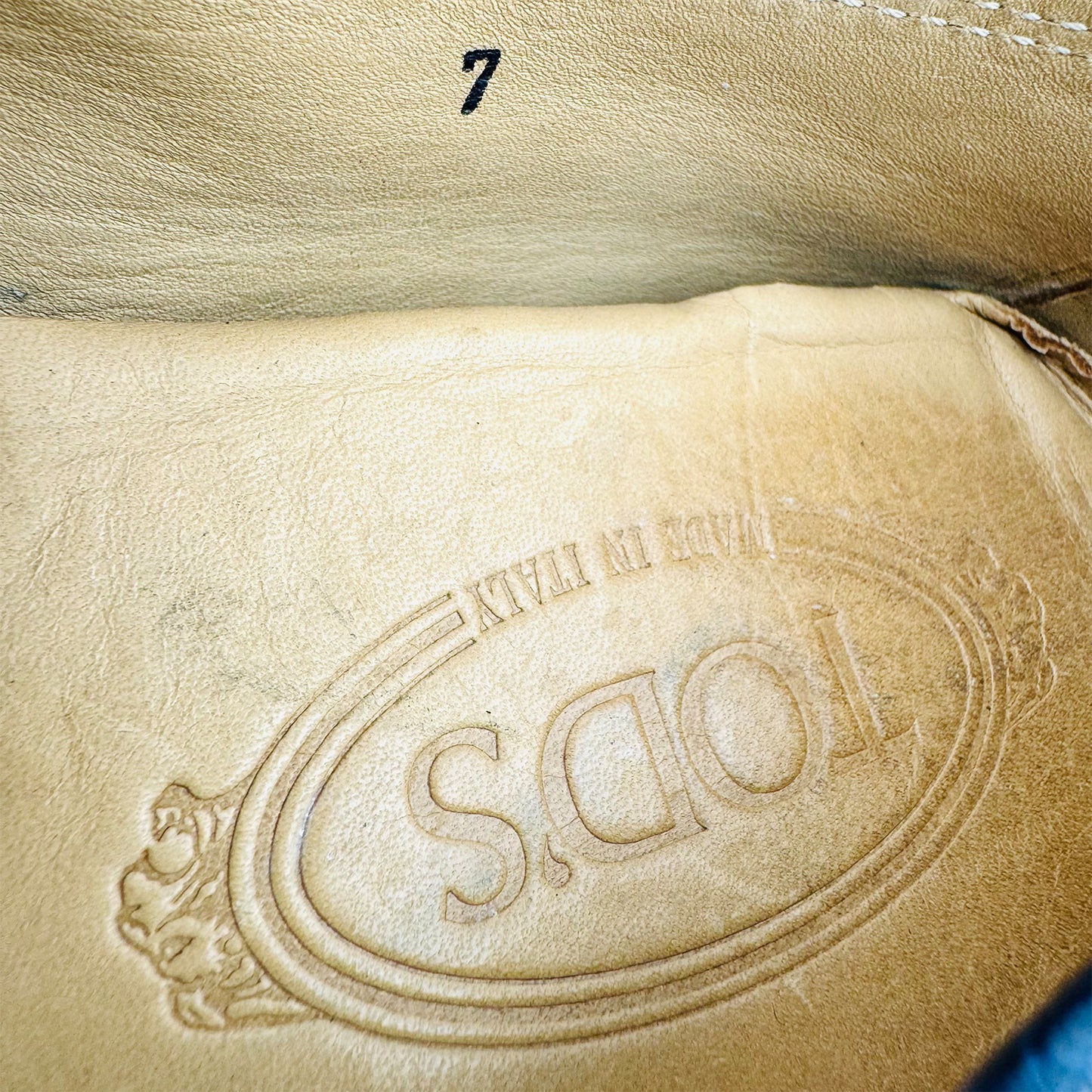 Tod's Men's Blue Gommino Driving Loafer (Size 41/41.5)