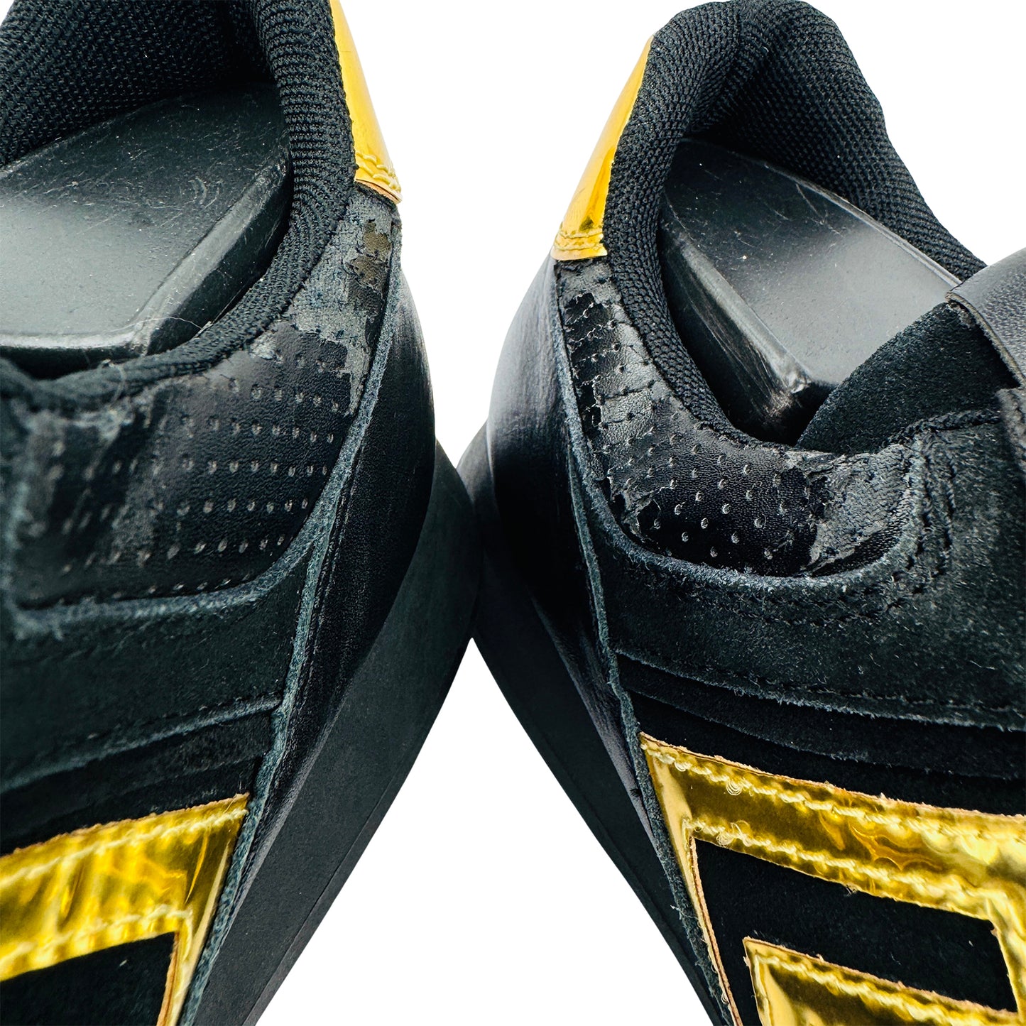 Versace Men's Greek Key Black Running Sneakers (Size 42.5)