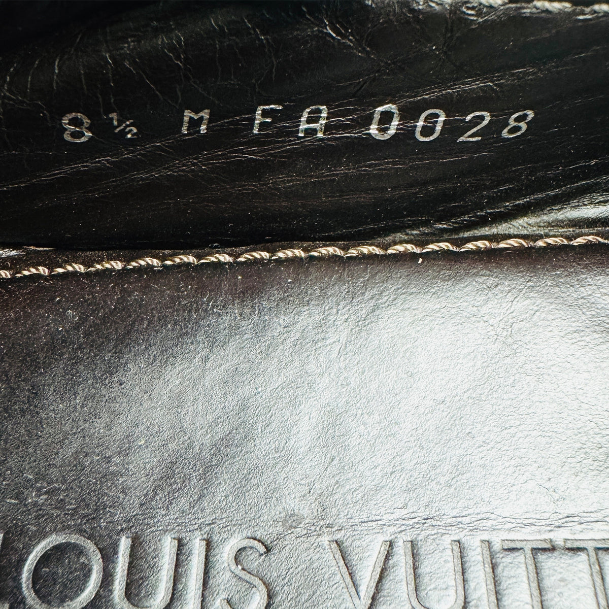 Louis Vuitton Men's Dark Brown 'LV Ornaments' Loafers (Size 43)