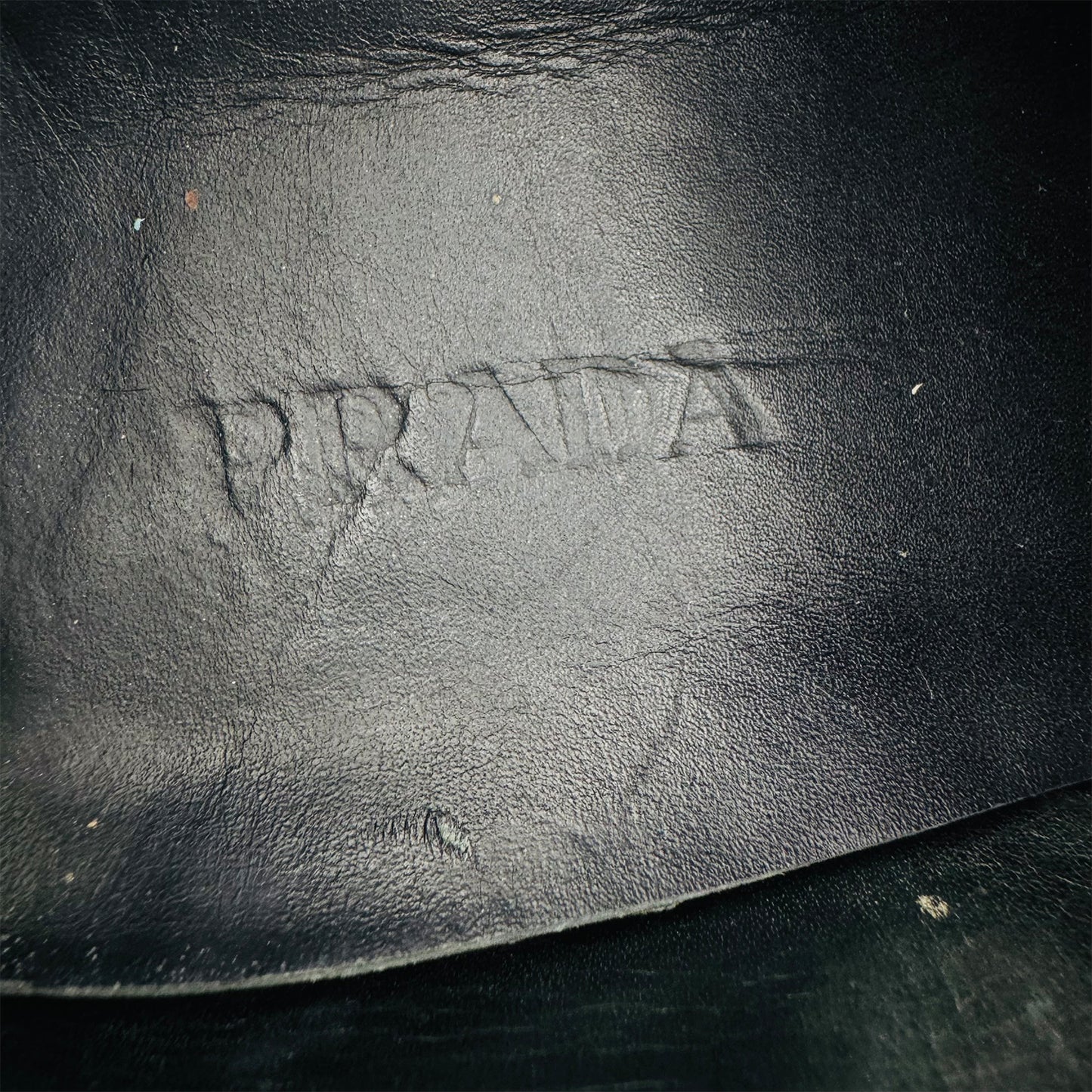 Prada Men's Match Race Black Leather Sneakers (Size 42)