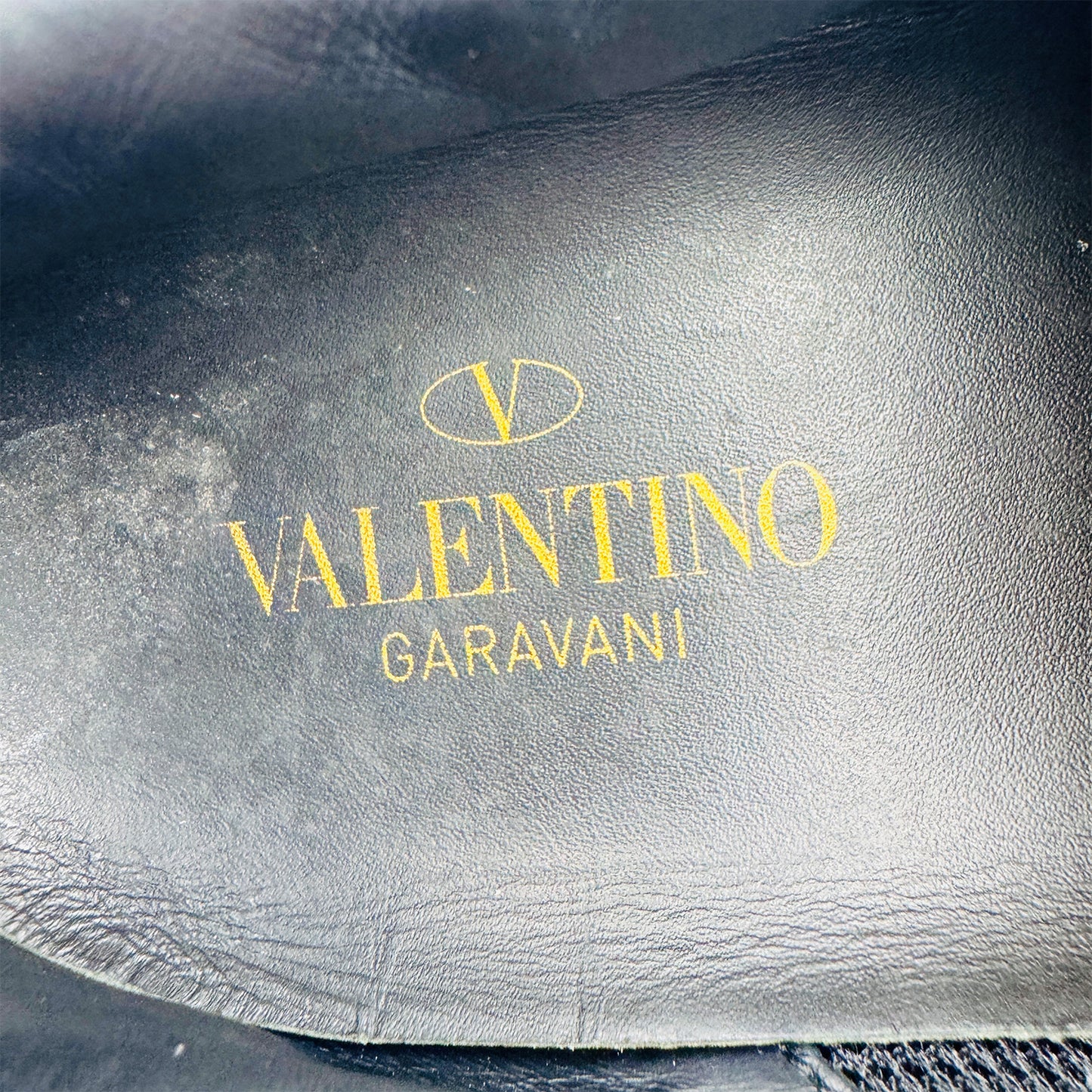 Valentino Garavani Backnet VLogo Perforated Sneakers (Size 40.5/41)