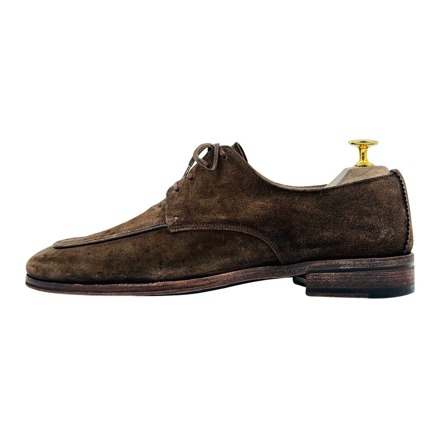 Salvatore Ferragamo Brown Derby Shoes (Size 41/41.5)