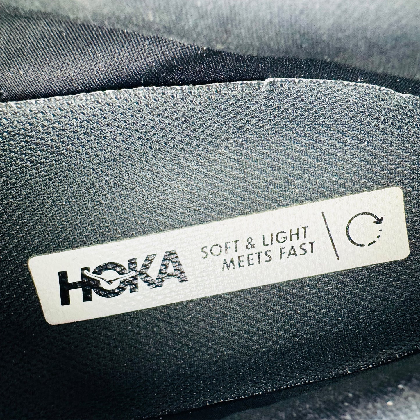 Hoka Rincon 3 Black White Shoes (Size 44) - 1119395 BWHT