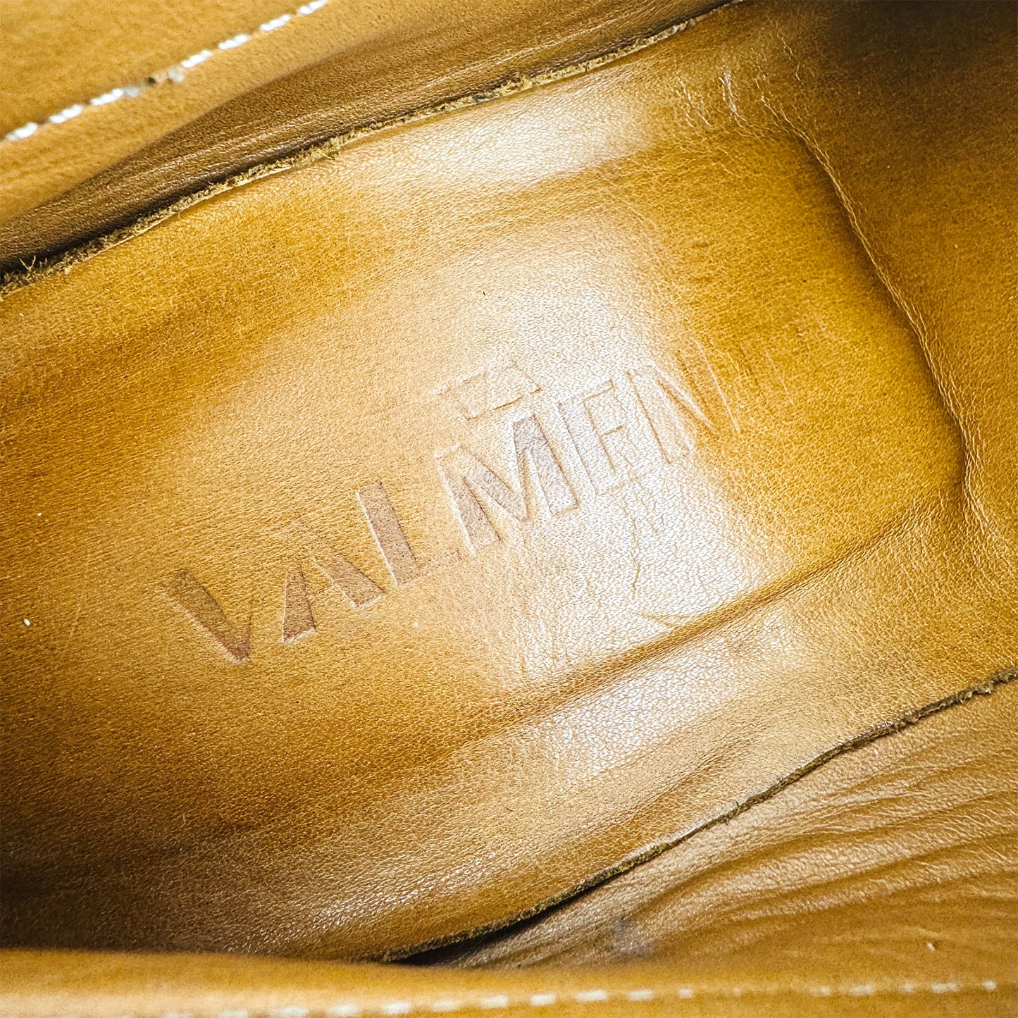 Valmenti Men's Navy Leather Loafers (Size 44)