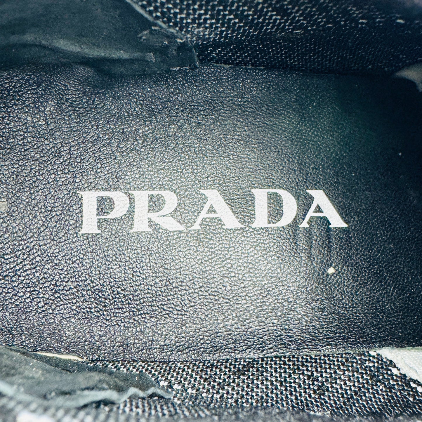 Prada Men's Textile Polarius Sock Knit Sneakers (Size 38/39)