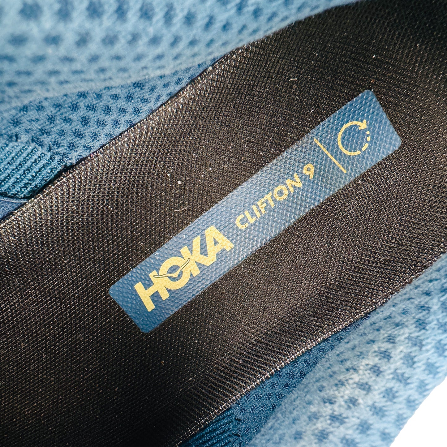 Hoka Clifton 9 'Midnight Ocean' Shoes (Size 46.5) - 1127895 MOBS