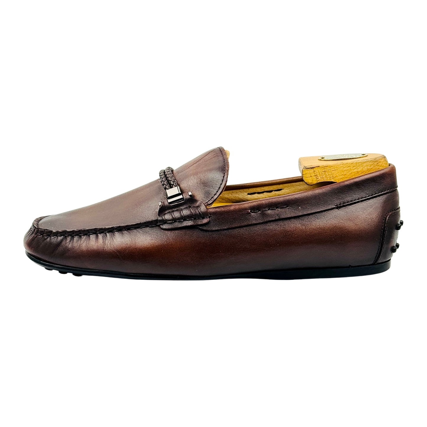 Pierre Cardin Men's Dark Brown Loafers (Size 42.5)