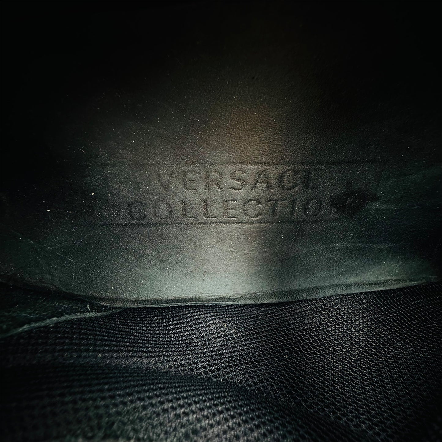 Versace Collection Men's Black Sneakers (Size 45/45.5) - V900 677