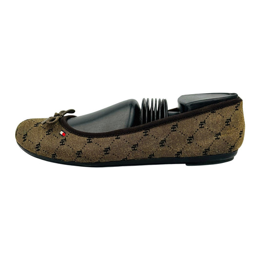 Tommy Hilfiger Monogram Ballerina Slip-On Shoes (Size 37/37.5)