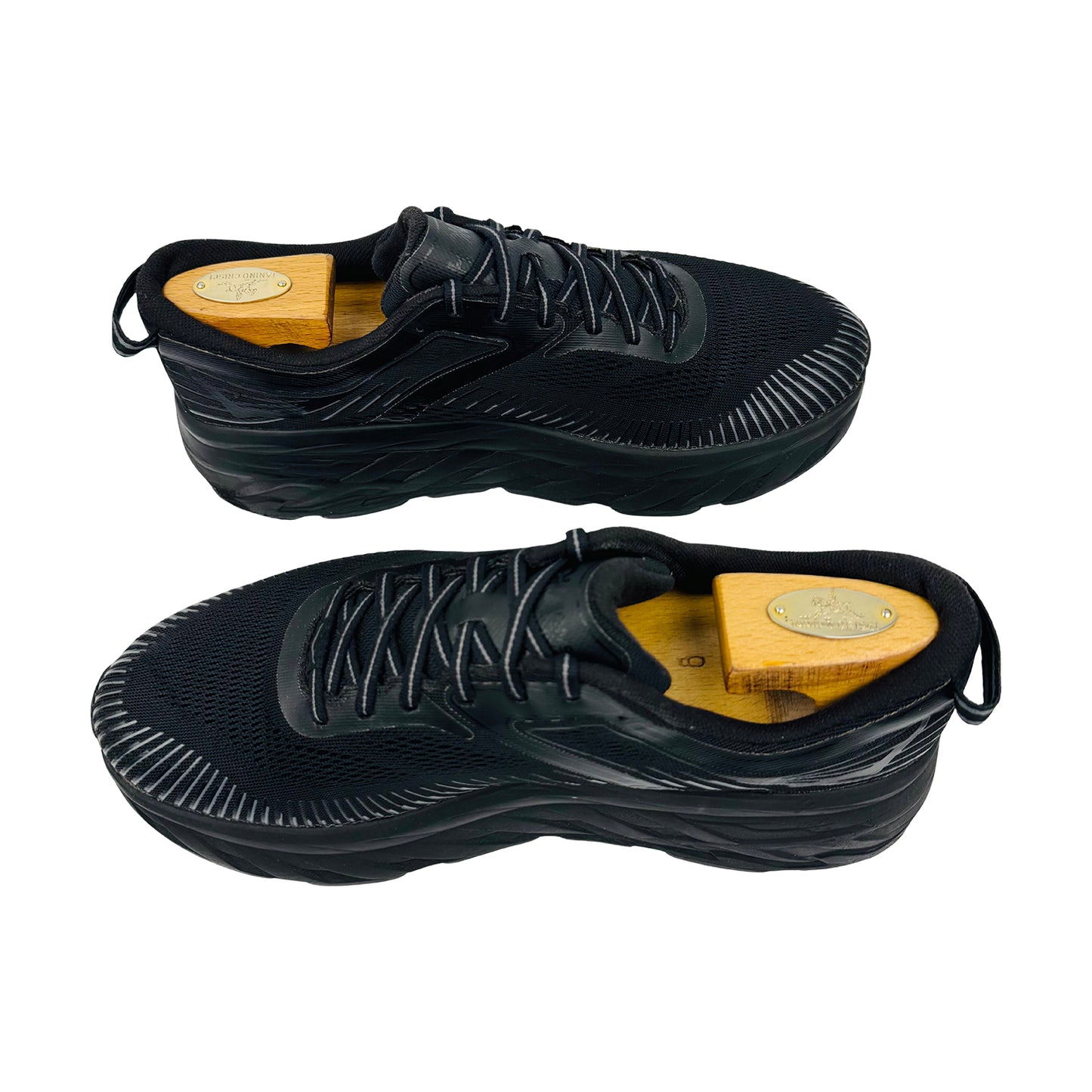 Hoka Bondi 7 Wide Black Shoes (Size 43.5) - 1110530-BBLC