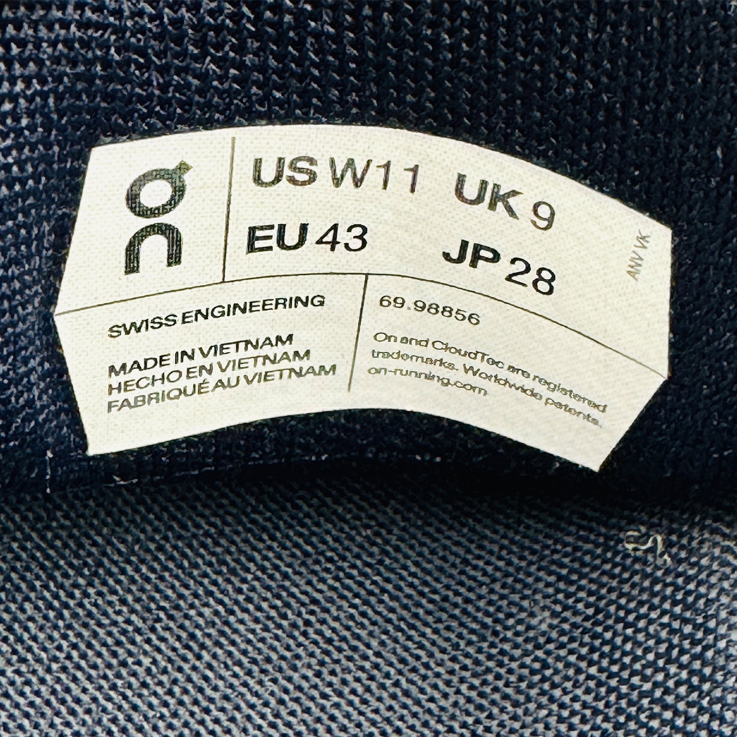 On Running Cloud 5 Push Sneakers (Size 43) - 69.98856
