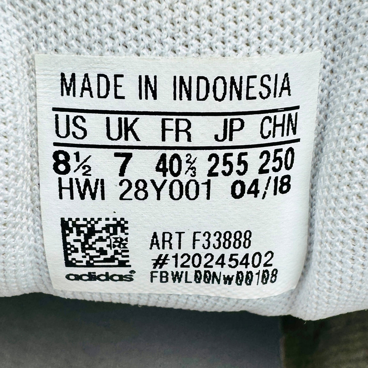 Adidas Cloudfoam Advantage Sneakers (Size 40.5) - F33888
