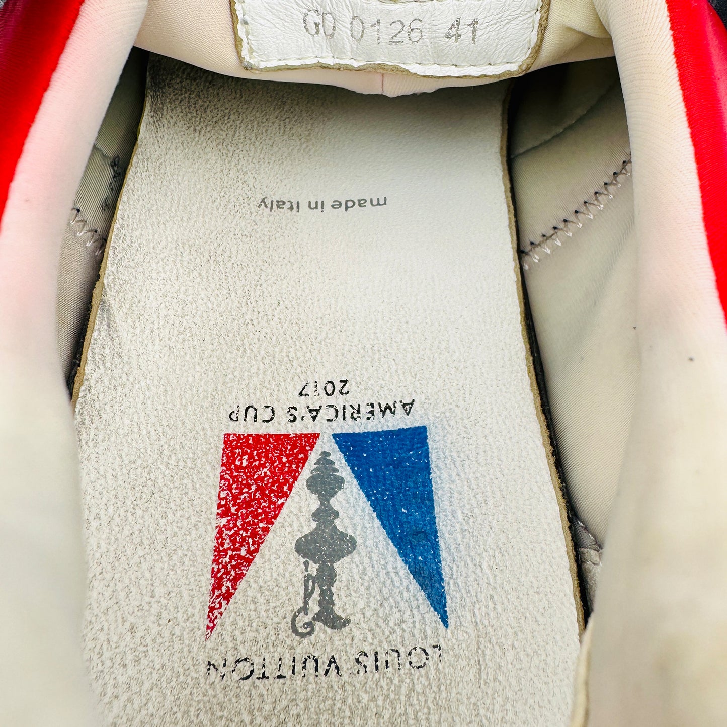 Louis Vuitton America’s Cup 2017 Sneakers (Size 41/41.5) - GO 0126
